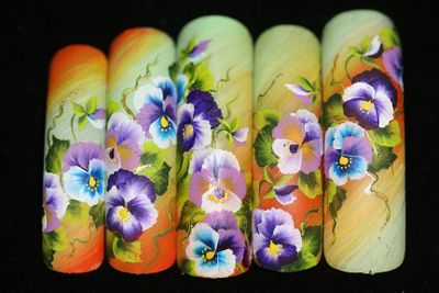 Виды украшения ногтей