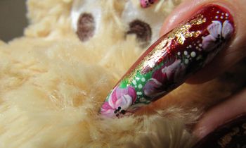 Расписной маникюр