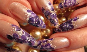 Расписной маникюр