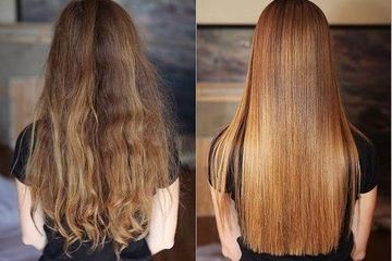 Осветляющая маска для волос с мёдом