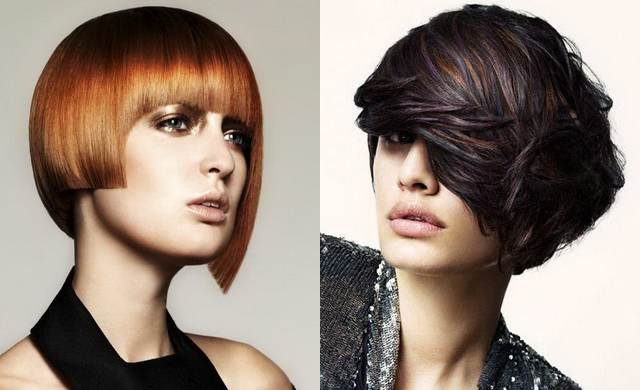 короткие прически 2013
