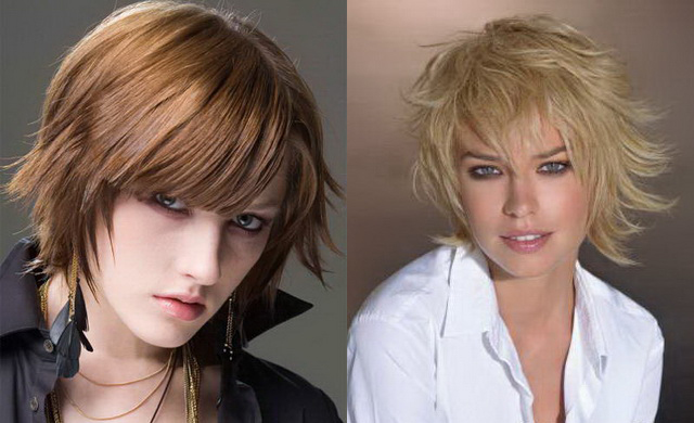 модные короткие прически