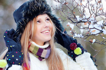 Уход за волосами зимой - советы от школы Евростиль