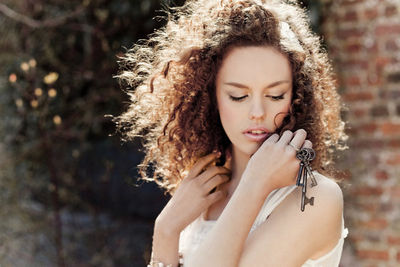 Уход за вьющимися волосами